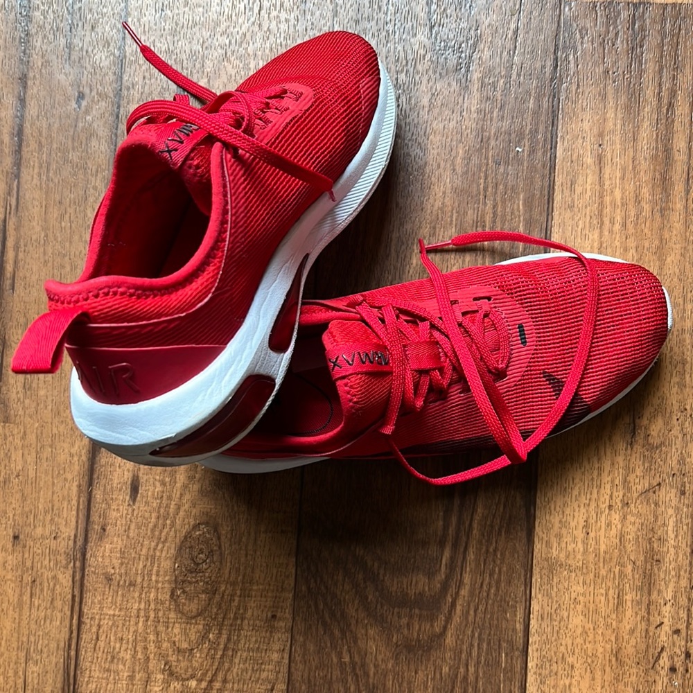 Men AirMax shoes red